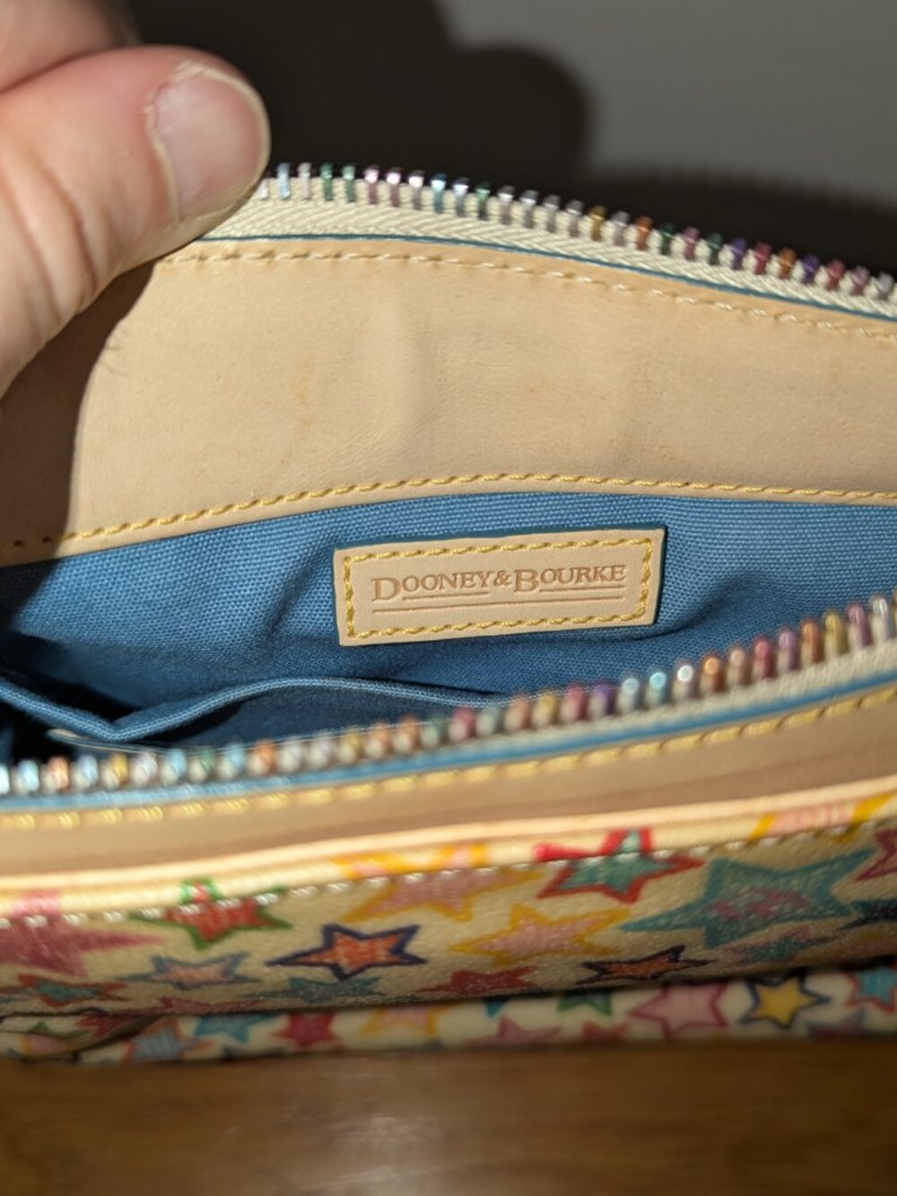 Dooney & Burke colorful stars y2k purse unused - Picture 4 of 7